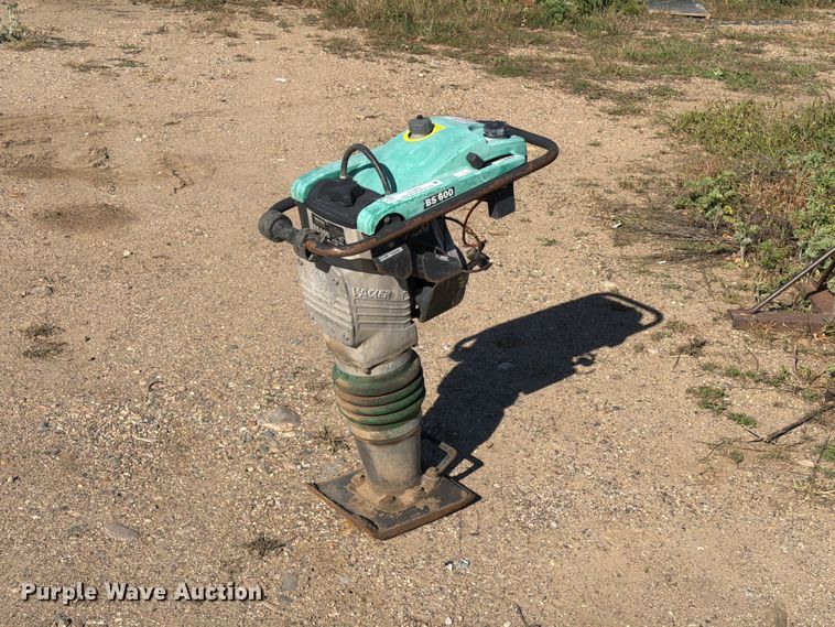 Wacker BS600 plate compactor - FT6952