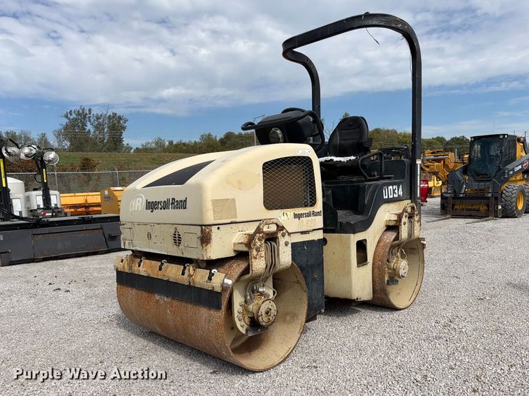 Ingersoll Rand DD34HF double drum vibratory roller - FU4787