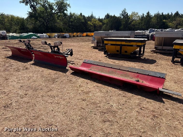 (2) Boss plows - OD9236