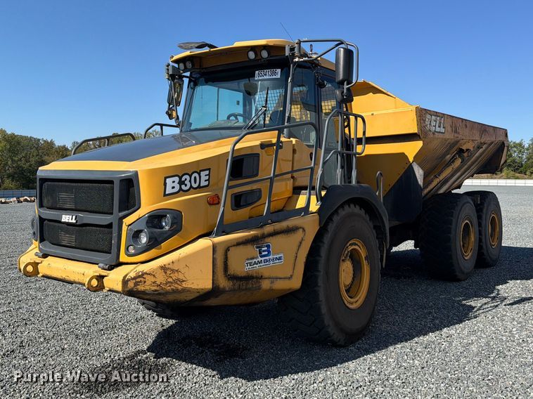 Bell B30E articulated haul truck - YA4643