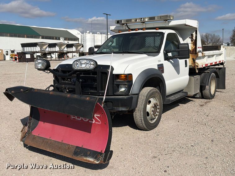 2008 Ford F450 dump truck - FP3236