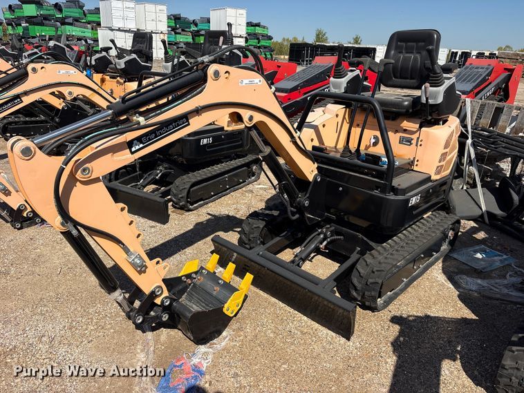 2024 Erie EM15 mini excavator - ES8374