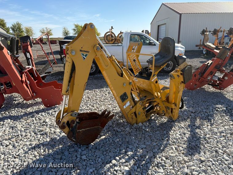 2018 Vermeer B550 backhoe attachment - EX4643