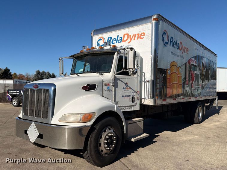 2014 Peterbilt 337 box truck - FK2227