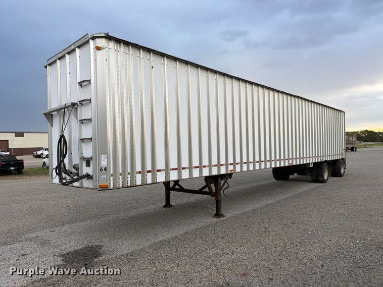 2001 Wilkens OK2MA32NCFSR walking floor trailer - FK3867
