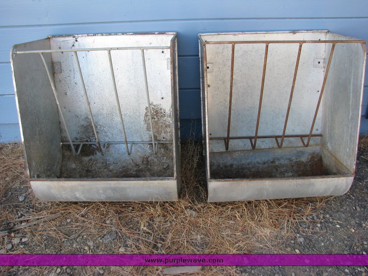 (2) Hay racks - 2096